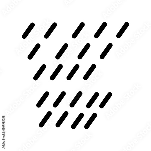rain line icon