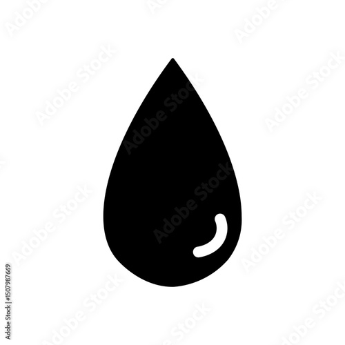 drop glyph icon