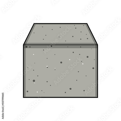 whiskey ice cubes reusable cartoon vector illustration
