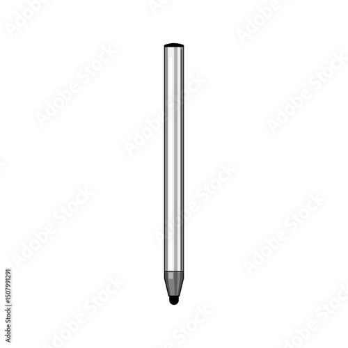 learning interactive whiteboard pen cartoon vector illustration