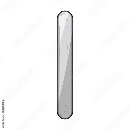 soothing tongue depressor cartoon vector illustration