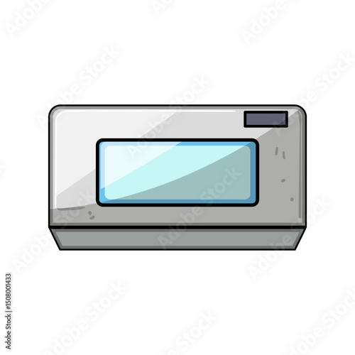 disinfection uv light sanitizer medical cartoon vector illustration
