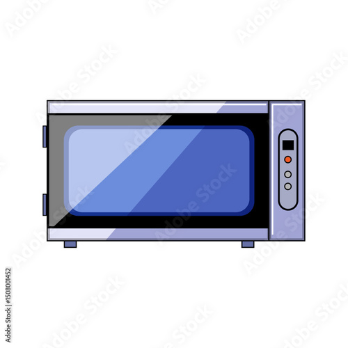 sterilization uv light sanitizer medical cartoon vector illustration