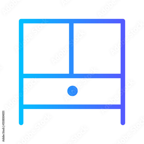 desk gradient icon