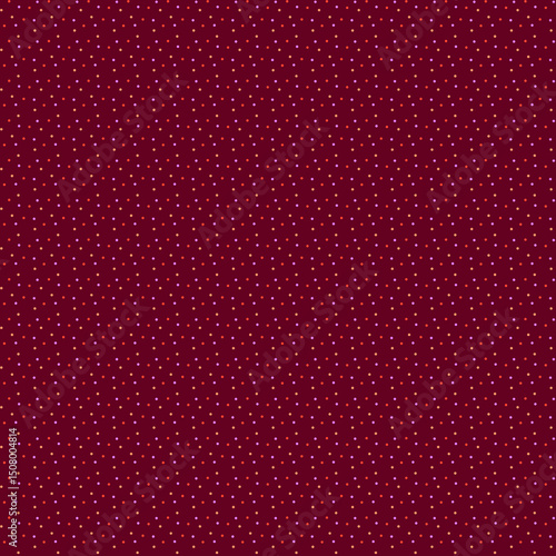 Colorful small geometric polka dot seamless pattern Modern textile design Minimalist style Burgundy, crimson, dark red vine background