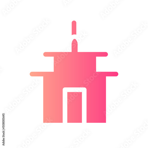 building gradient icon