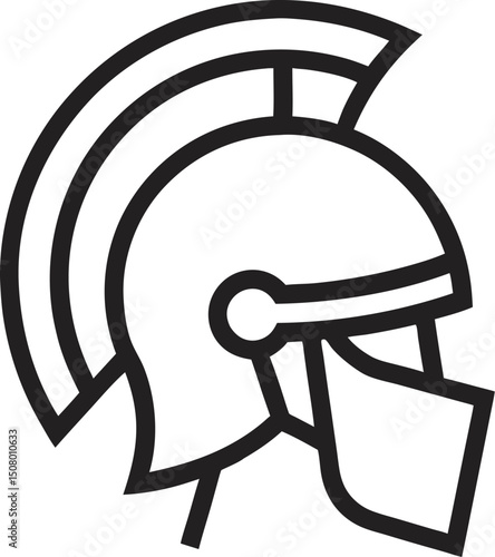 Roman Helmet Icon