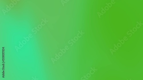 Vibrant green abstract background with soft gradients, ideal for nature-themed designs and presentations
