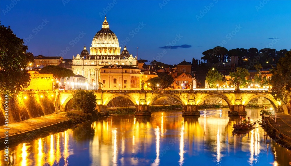 Fototapeta premium saint peter basilica rome italy