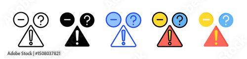 Issue Icon Collection With Multiple Styles