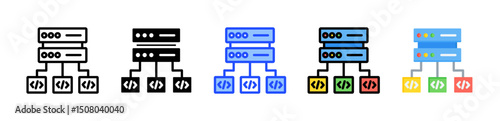 Proxy Icon Collection With Multiple Styles