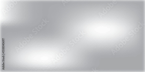 White background. Abstract metal effect marble foil. Light gray color texture. Grey silver pattern. Modern backdrop. Gradient delicate surface print. Design for business prints. Vector illustration