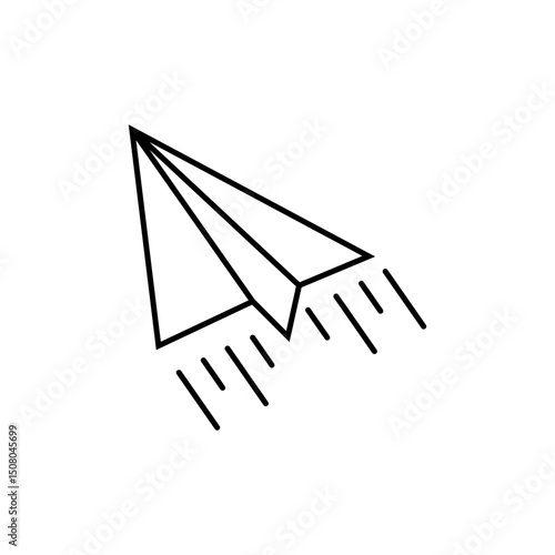 Start-up Outline Icon Message