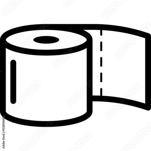vector illustration of toilet bowl
