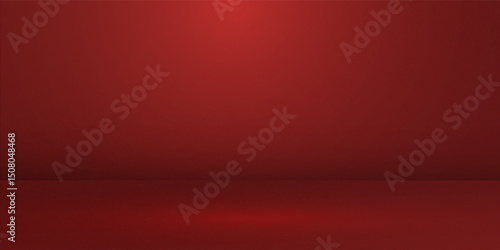 Dark red background with subtle highlight effect. The spotlight creates a gradation from bright red in the center to dark red at the edges. The background has a bit of a rough texture.