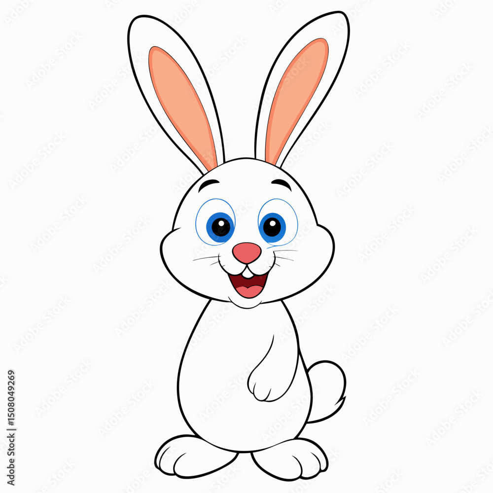 Obraz premium rabbit with a carrot