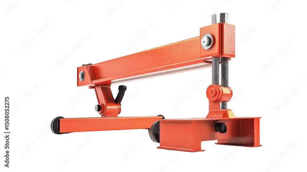A hydraulic jack for lifting heavy building materials, Transparent background, PNG file A hydraulic jack for lifting heavy building materials, Transparent background, PNG file