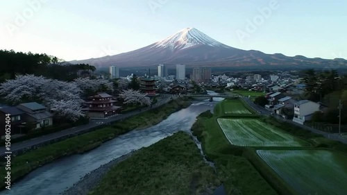 mount fuji in japan