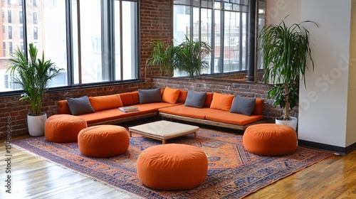 A corporate wellness program that includes yoga and mindfulness sessions for employees 