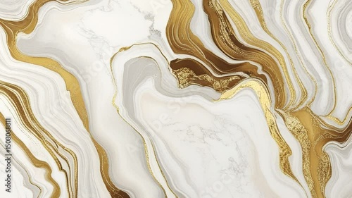 White and Gold marble texture for tile wallpaper luxurious background