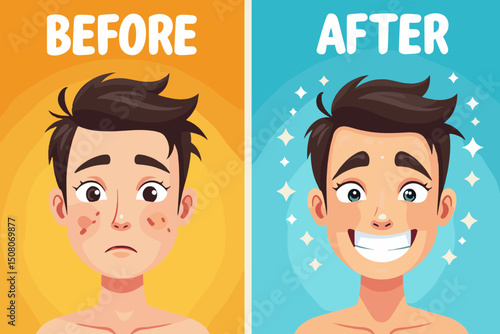 Skin Care Transformation: Before and After Face Improvement