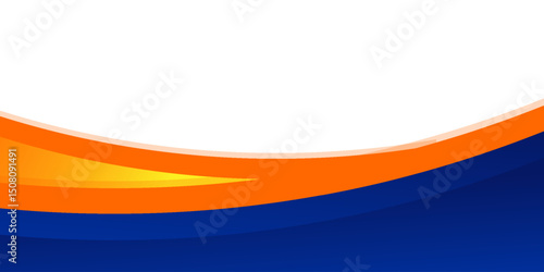 This picture frame with a blend of blue and orange is perfect for bagrounds, wallpapers, etc