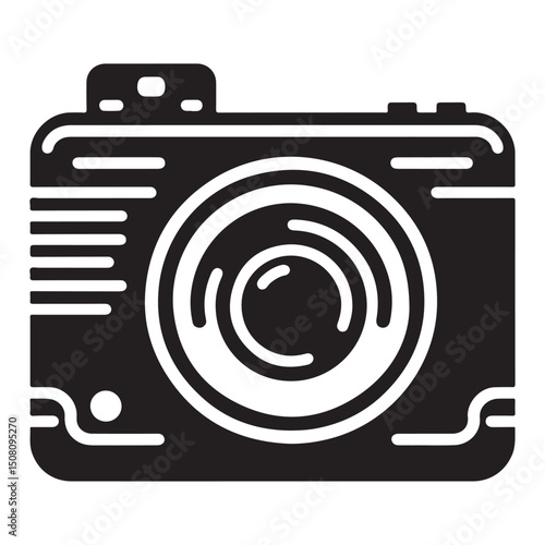 Camera Silhouette a Timeless Photography Still Life Black and White