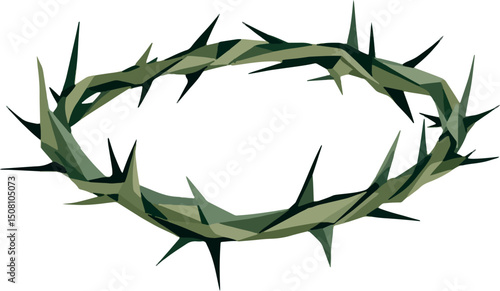 Vsai crown of thorns representing suffering and sacrifice of jesus christ