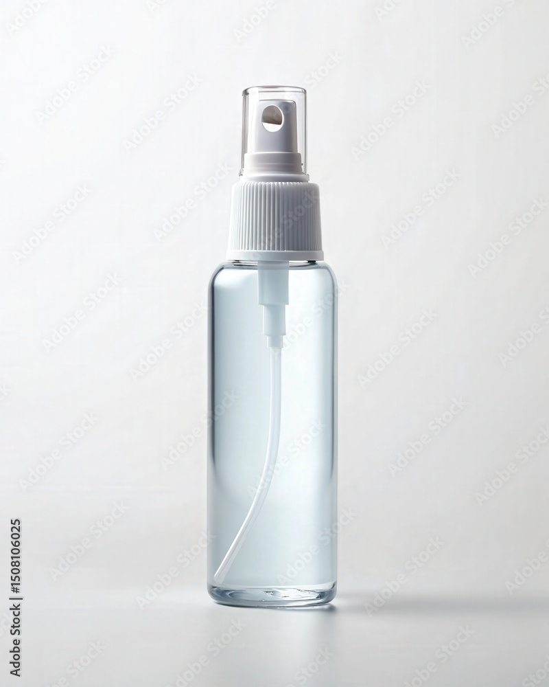 Empty Clear Plastic Spray Bottle with White Cap Perfect for DIY Cleaning Solutions, Travel-Sized Products, and More Empty Clear Plastic Spray Bottle with White Cap Perfect for DIY Cleaning Solutions, Travel-Sized Products, and More