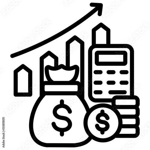 Wealth Accumulation Icon