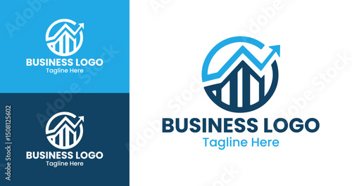 Business Logo Design Clean Business Logo for Corporate Identity