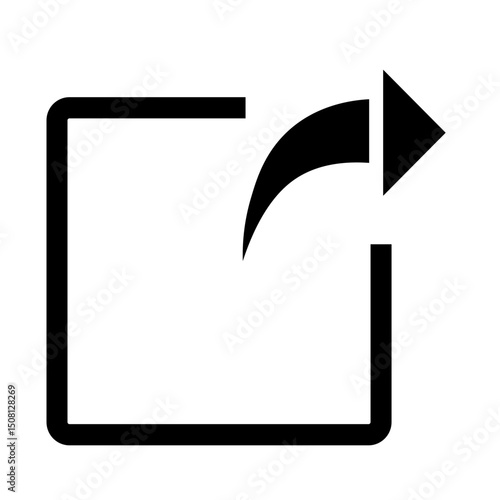 Share Vector Glyph Icon Design