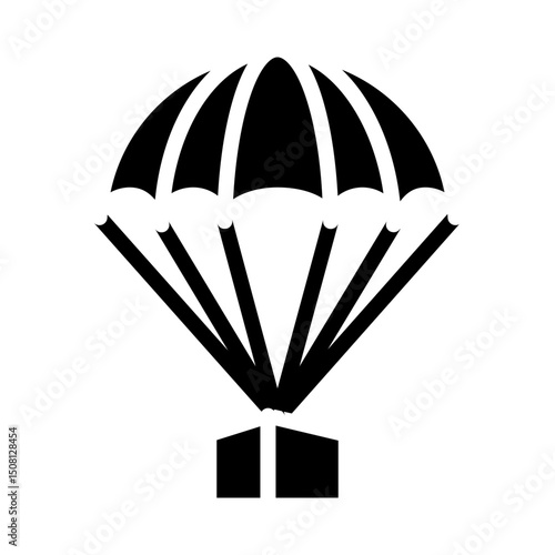 AirDrop Vector Glyph Icon Design