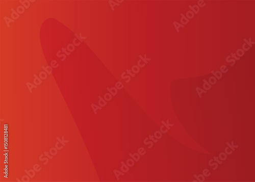 Abstract red background  with smooth shapes , the red background uses for advertising, book page, paintings, printing, mobile backgrounds, book, covers, screen savers, web page,