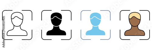 IDENTIFICATION concept line icon. Simple element illustration.