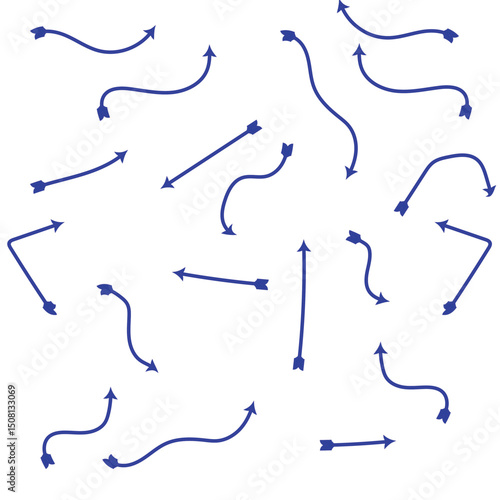 Calm Yet Decisive Arrow Trajectories