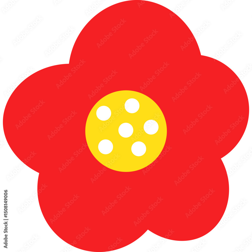 Fototapeta premium Hand Drawn Flower