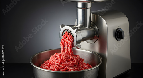 Professional Electric Meat Grinder in Action:  Exceptional Performance for Culinary Professionals & Home Cooks