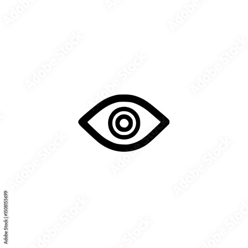 Eye icon vector illustration