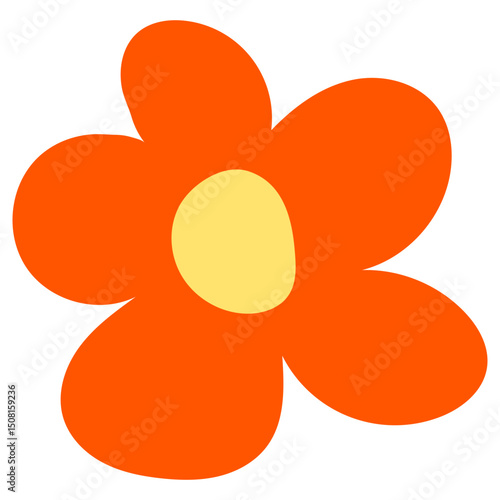 Hand Drawn Flower