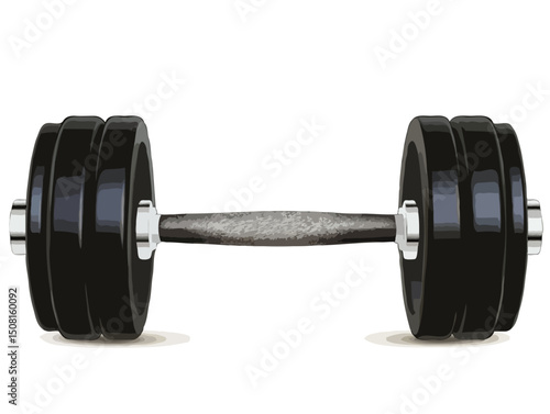 dumbbell vector art