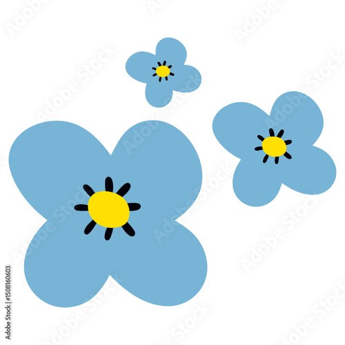 Hand Drawn Flower