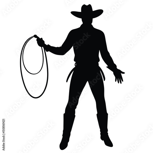 Cowboy with Lasso