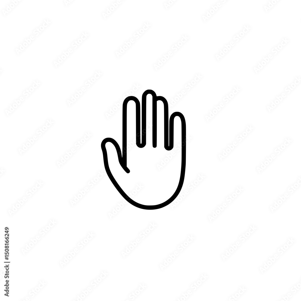 hand sign icon hand sign icon