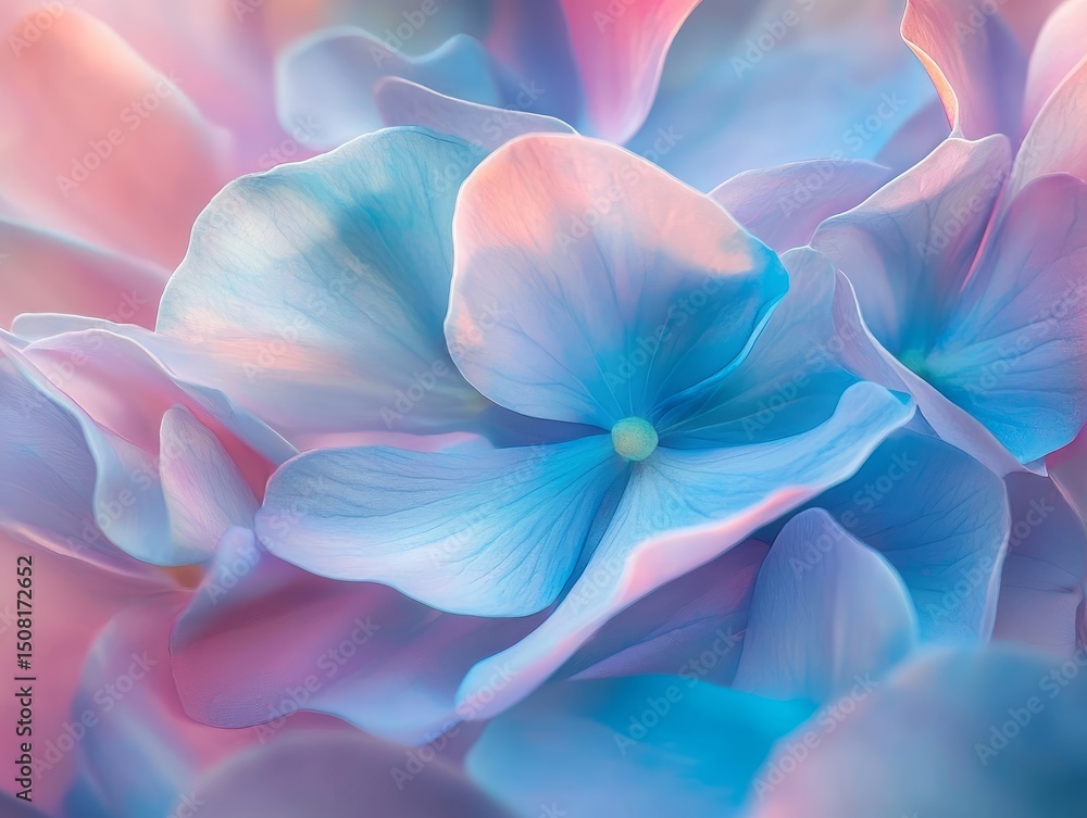 Close-up of Forget-Me-Not petals under soft sunlight, vibrant and serene Close-up of Forget-Me-Not petals under soft sunlight, vibrant and serene
