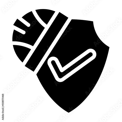 Employment Insurance Vector Glyph Icon Design