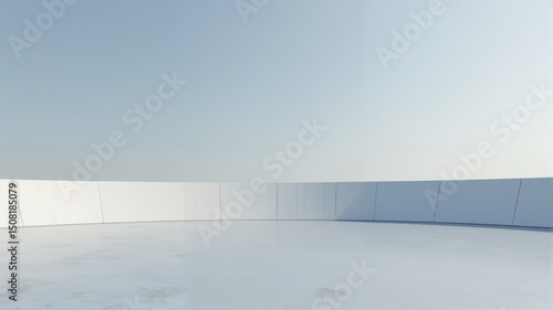 concrete wall and sky