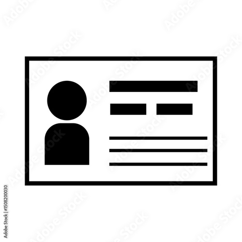 ビジネス用アイコン「名刺」