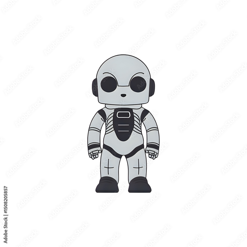 3D robot body icon in isometric view, metal body with glowing parts, futuristic robot design, clean and simple look, modern tech style, on transparent background, perfect for AI and machine themes 3D robot body icon in isometric view, metal body with glowing parts, futuristic robot design, clean and simple look, modern tech style, on transparent background, perfect for AI and machine themes