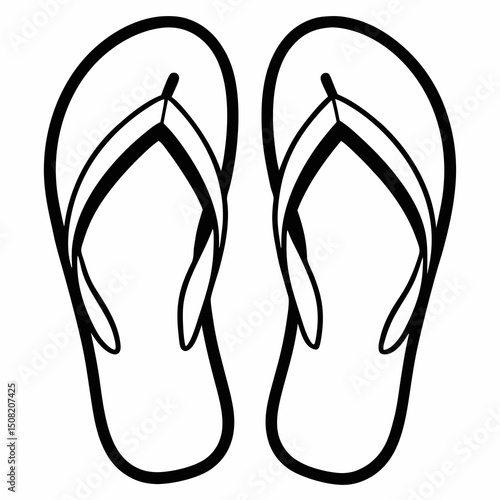 pair of flip flops